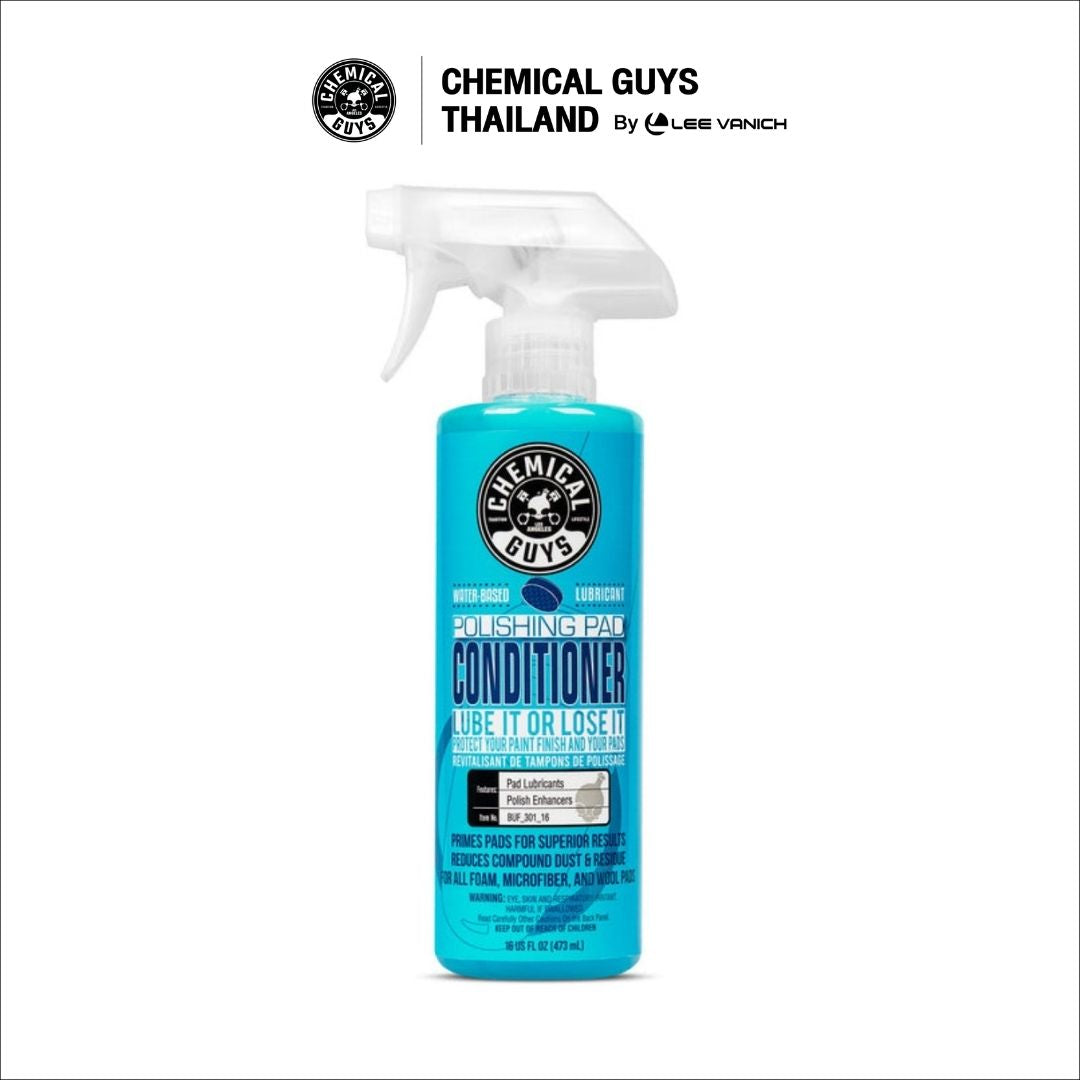 Chemical Guys Polishing And Buffing Pad Conditioner 473ml. สเปรย์หล่อลื่นหน้าฟองน้ำขัด