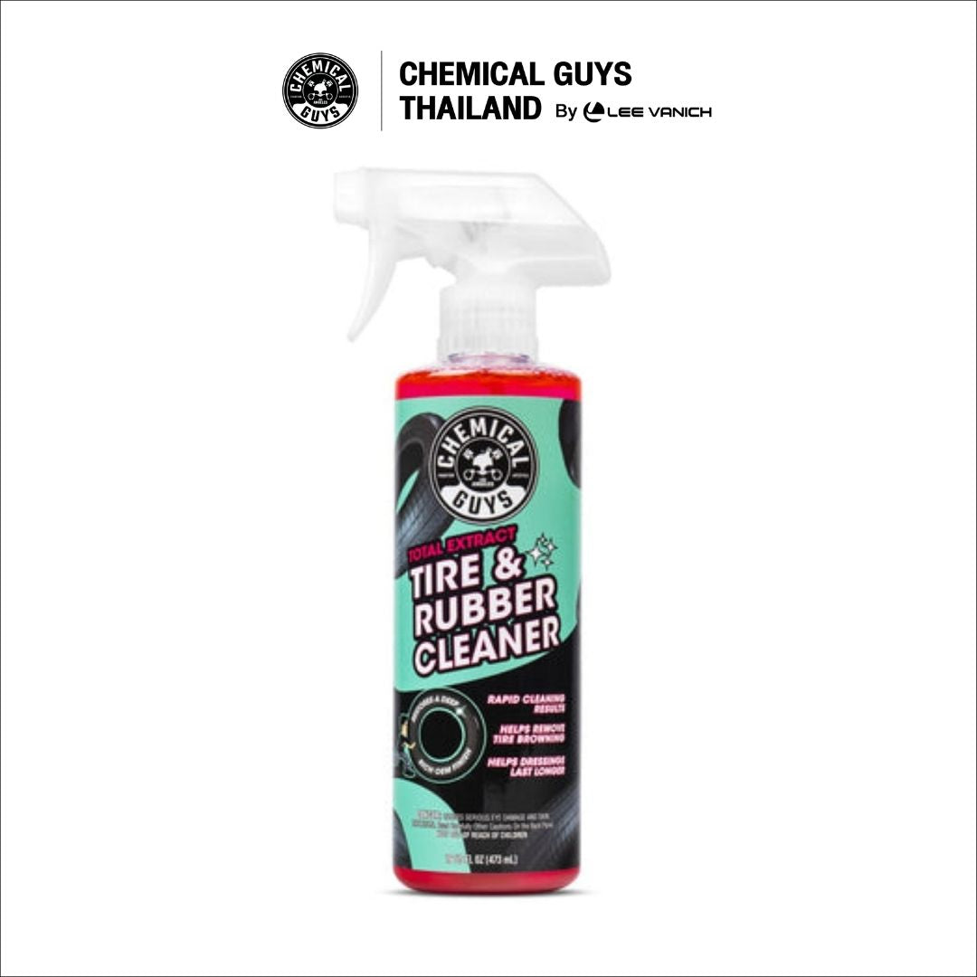 Chemical Guys Total Extract Tire and Rubber Cleaner 473ml. น้ำยาขจัดคราบยางเก่า