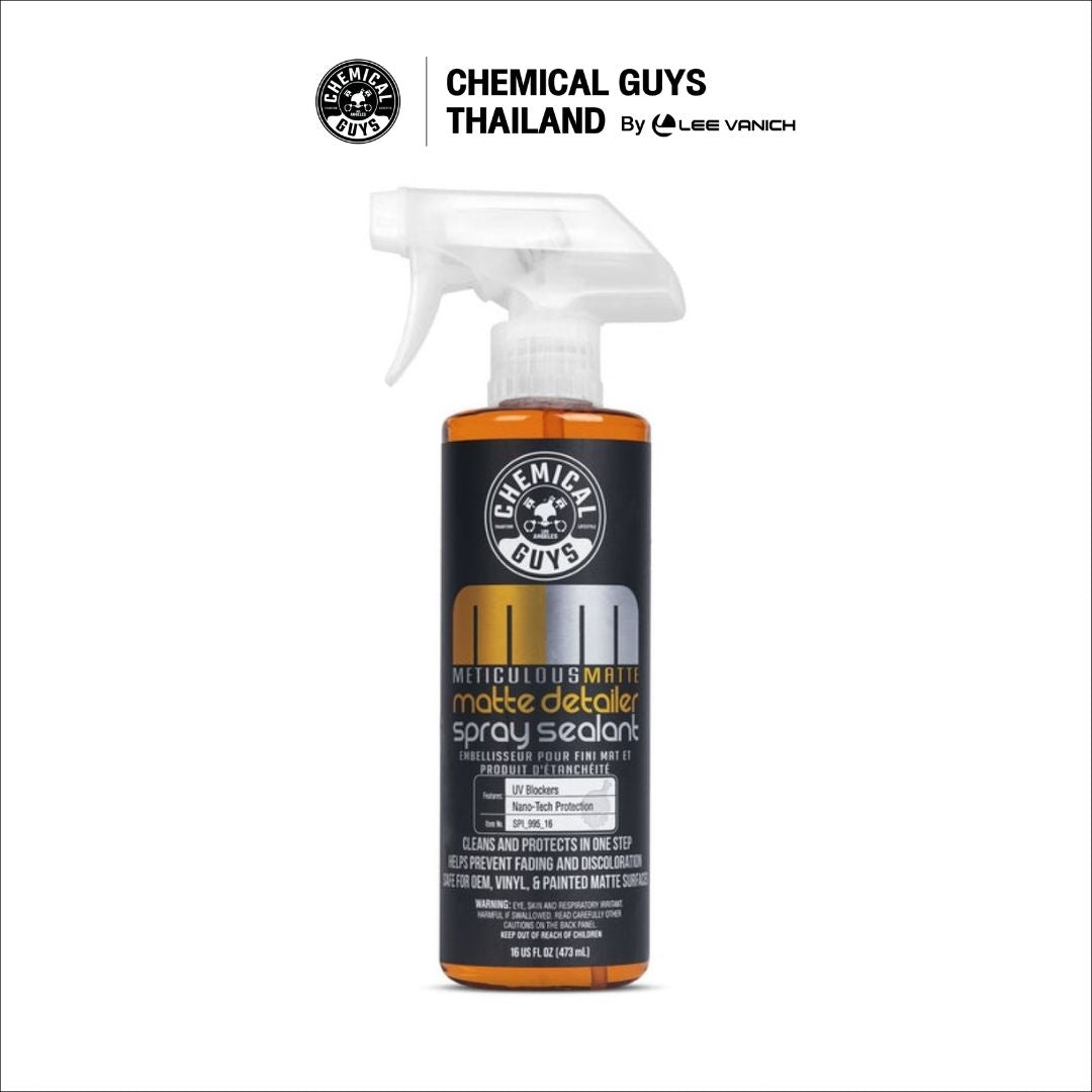 Chemical Guys Meticulous Matte Detailer And Sealant 473ml. สเปรย์ดูแลรถสีด้าน