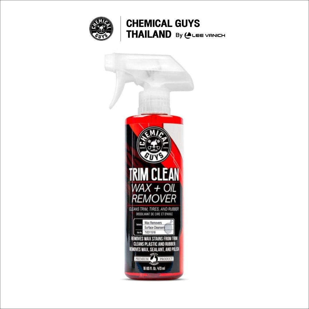 Chemical Guys Trim Clean Wax And Oil Remover 473ml น้ำยาเช็ดคราบแว็กซ์บนพลาสติก