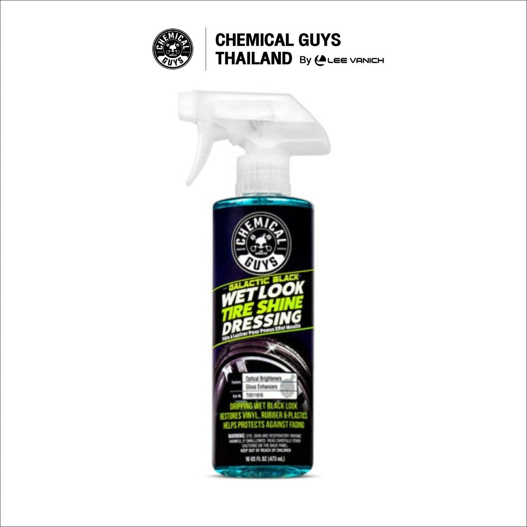 Chemical Guys Galactic Black Wet Tire Shine Coating 473ml น้ำยาเคลือบยางดำสูตรเงาเปียก