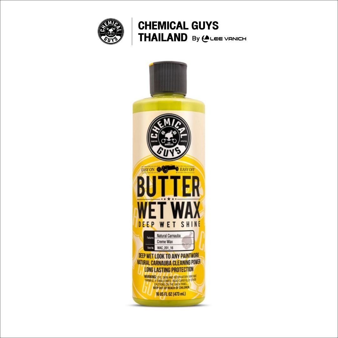 Chemical Guys Butter Wet Wax 473ml. บัตเตอร์เว็ทแว็กซ์สูตรเงาฉ่ำพกพา