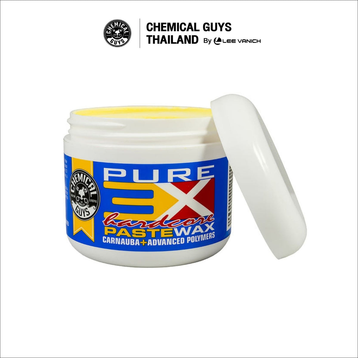 Chemical Guys XXX Hardcore Carnauba Paste Wax แวกซ์คาร์นัวบาชนิดเนื้อครีมสูตรเข้มข้น ขนาด 236ml