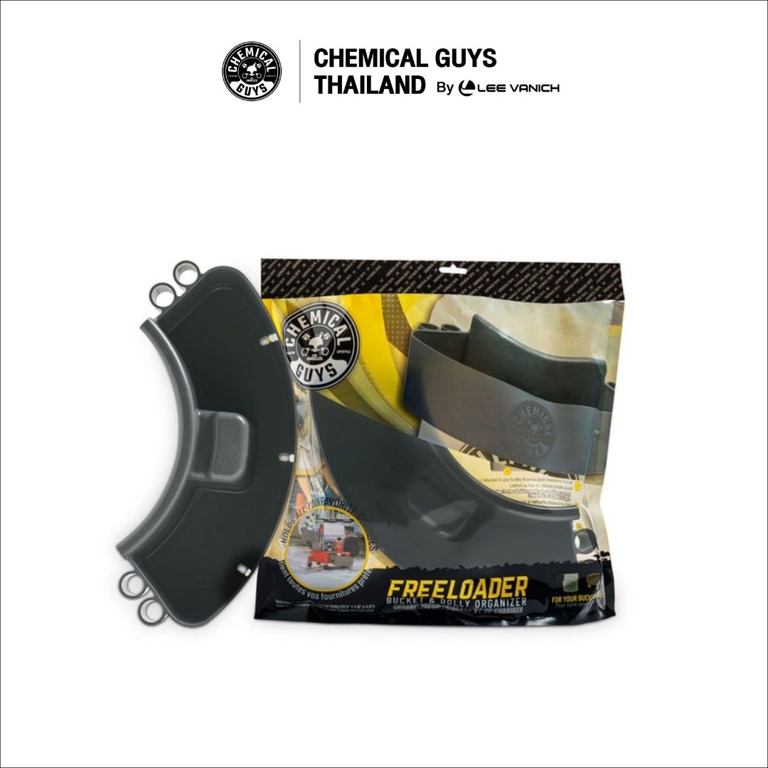 Chemical Guys Freeloader Bucket & Dolly Organizer Black อุปกรณ์จัดระเบียบข้างถังสีดำ