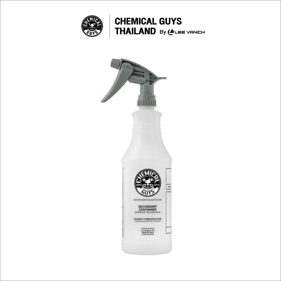 Chemical Guys Heavy Duty Bottle & Sprayer ขวดสเปรย์ทนเคมีรุ่นงานหนัก (946 ml)