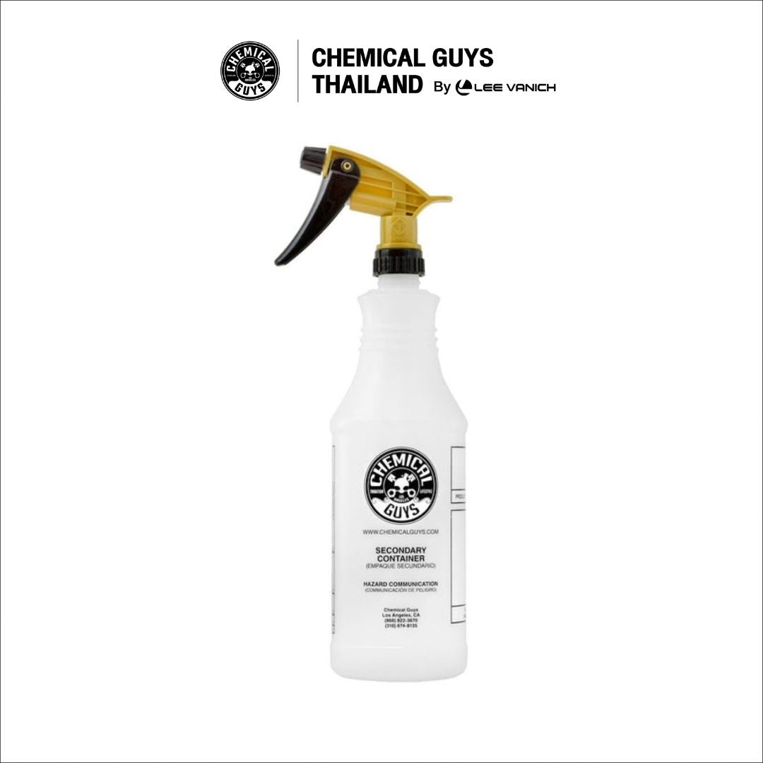 Chemical Guys Tolco Gold Standard Acid Resistant Sprayer ชุดขวดและหัวสเปรย์ทนกรด