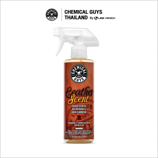 Chemical Guys Leather Scent สเปรย์น้ำหอมกลิ่นเบาะหนังแท้ คืนความหรูหรา ขจัดกลิ่นอับ (ไซส์ใหญ่) 473ml