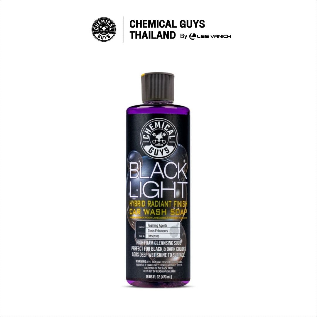 Chemical Guys Black Light Hybrid Radiant Finish Soap 473ml. แชมพูรถสีเข้มขนาดพกพา
