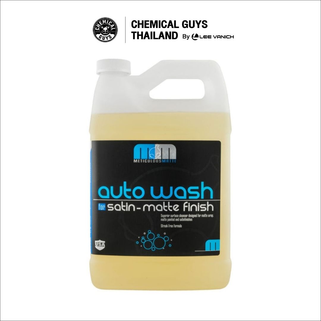 Chemical Guys Meticulous Matte Auto Wash 1 Gallon แชมพูล้างรถสีด้านแกลลอน