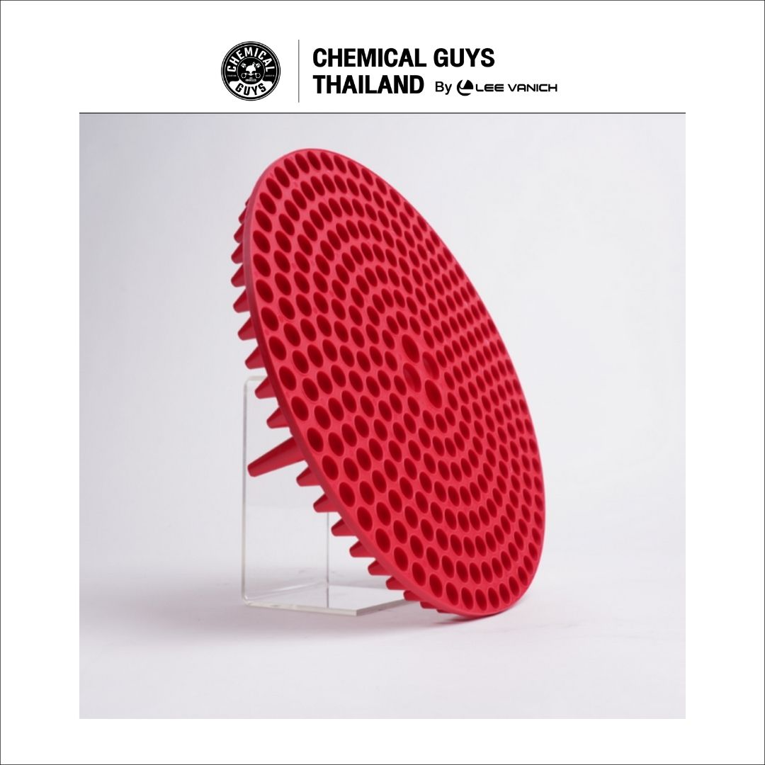 Chemical Guys Cyclone Dirt Trap Red แผ่นดักจับสิ่งสกปรกก้นถังสีแดง