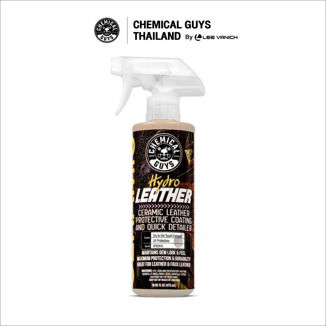 Chemical Guys HydroLeather Ceramic Leather Protective Coating 473ml. เซรามิกเคลือบเบาะหนัง