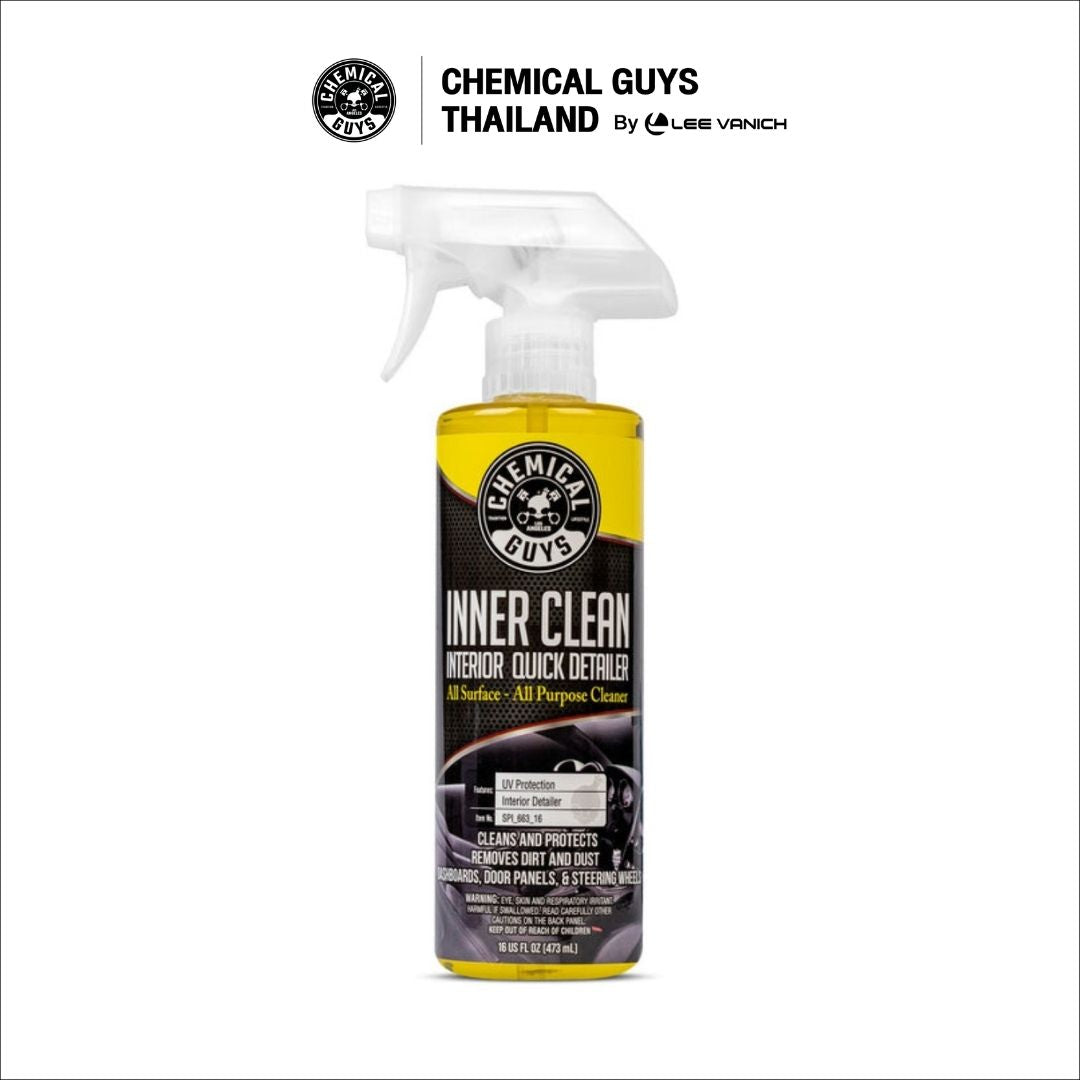 Chemical Guys InnerClean Interior Quick Detailer 473ml. น้ำยาเช็ดภายในสูตรแอนตี้สแตติก