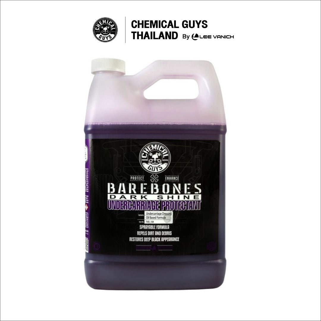 Chemical Guys Bare Bones Undercarriage Spray 1 Gallon สเปรย์ดูแลช่วงล่างแกลลอน