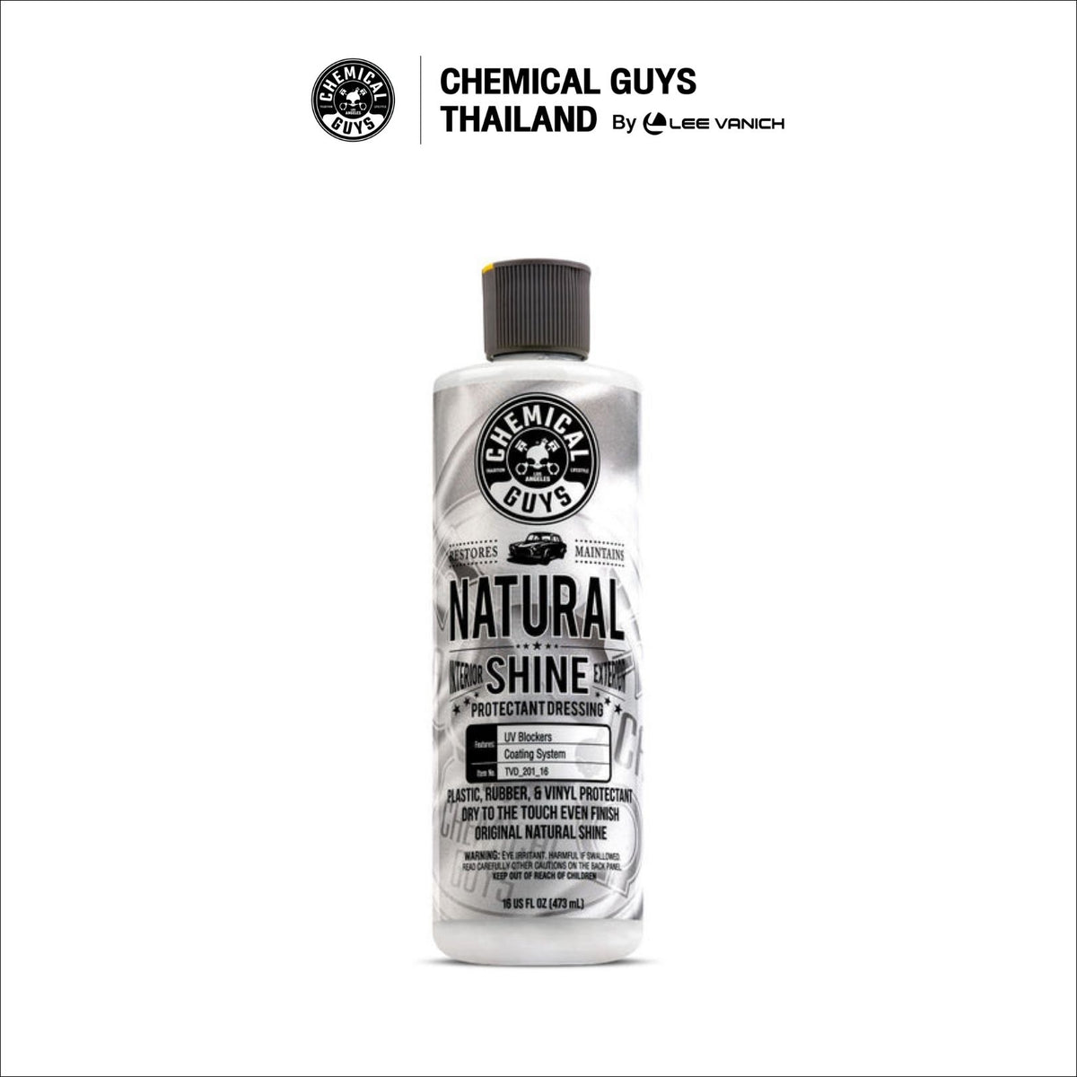 Chemical Guys Natural Shine Satin Shine Dressing 473ml น้ำยาเคลือบเงาแบบซาติน