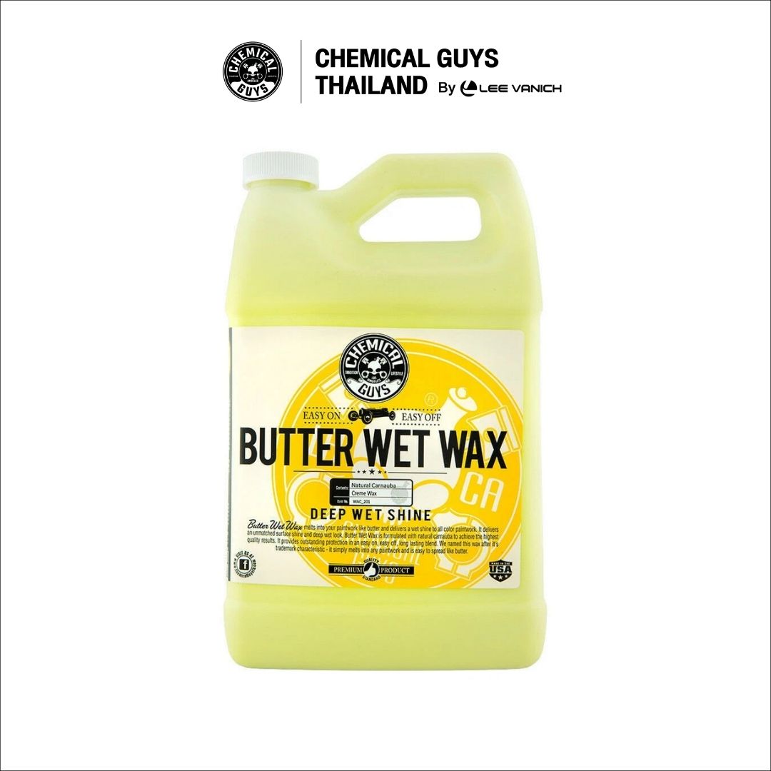 Chemical Guys Butter Wet Wax 1 Gallon บัตเตอร์เว็ทแว็กซ์สูตรเงาฉ่ำแกลลอน