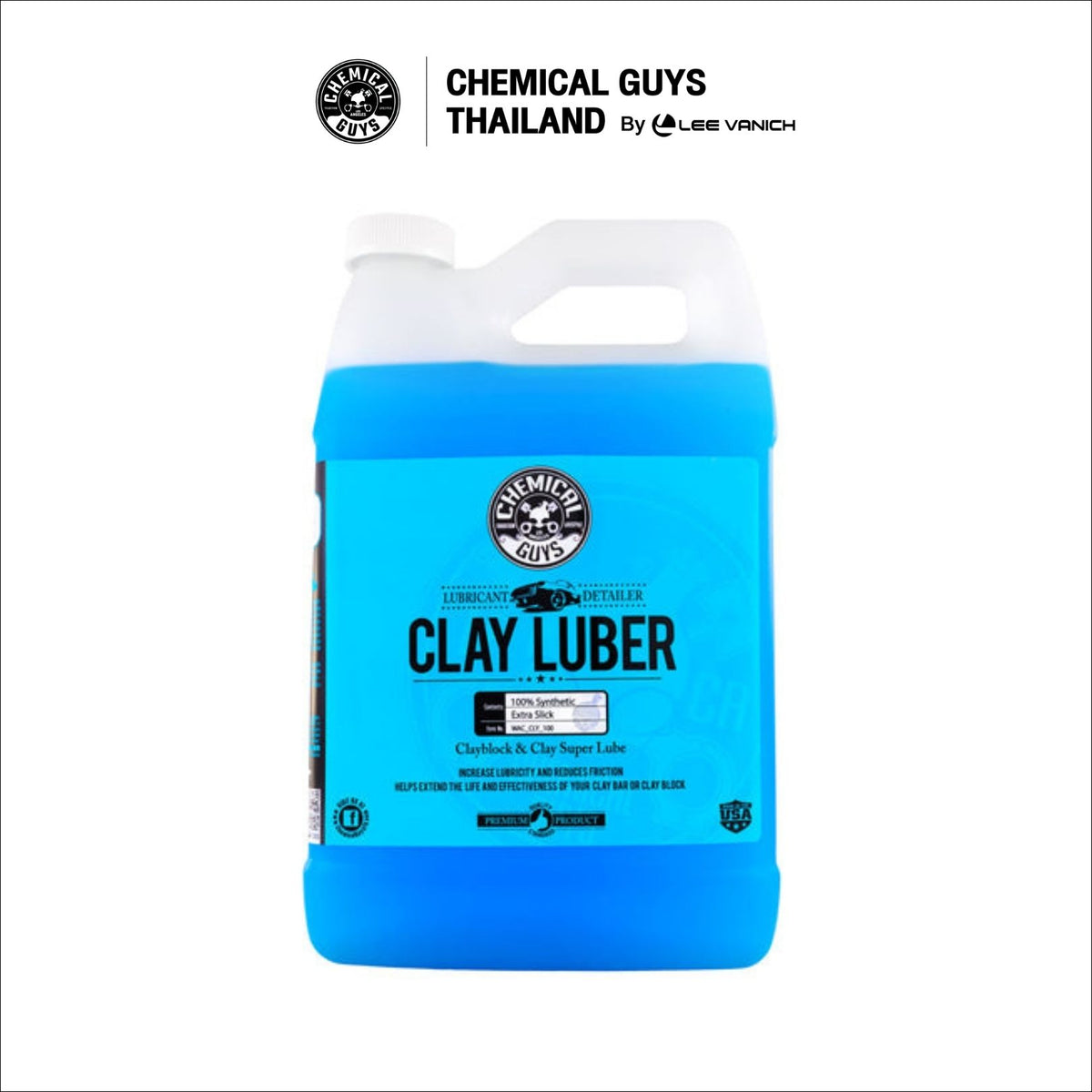 Chemical Guys Luber Synthetic Lubricant And Detailer 1 Gallon น้ำยาหล่อลื่นสังเคราะห์และดีเทลเลอร์
